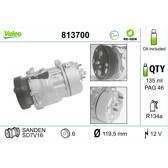 Compressor, airconditioning VALEO - 813700