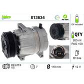 Compressor, ar condicionado VALEO - 813634