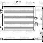 Condensador, ar condicionado VALEO - 814167
