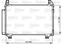 Condensatore radiatore climatizzazione R 134a 940121 NISSENS