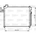 Condensatore, Climatizzatore VALEO - 814316
