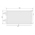 Condenser air conditioning VALEO - 814085