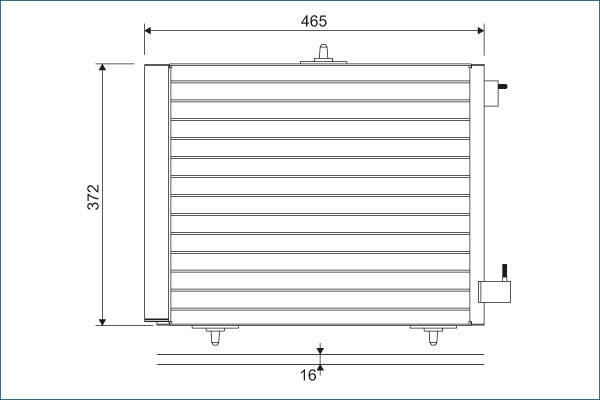 Condenser, air conditioning