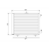 Condenser air conditioning VALEO - 814095