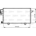 Condenser air conditioning VALEO - 814286