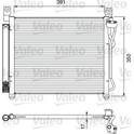 Condenser air conditioning VALEO - 814299
