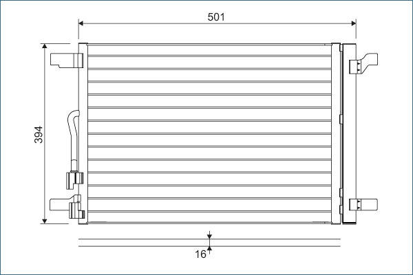 Condenser, air conditioning
