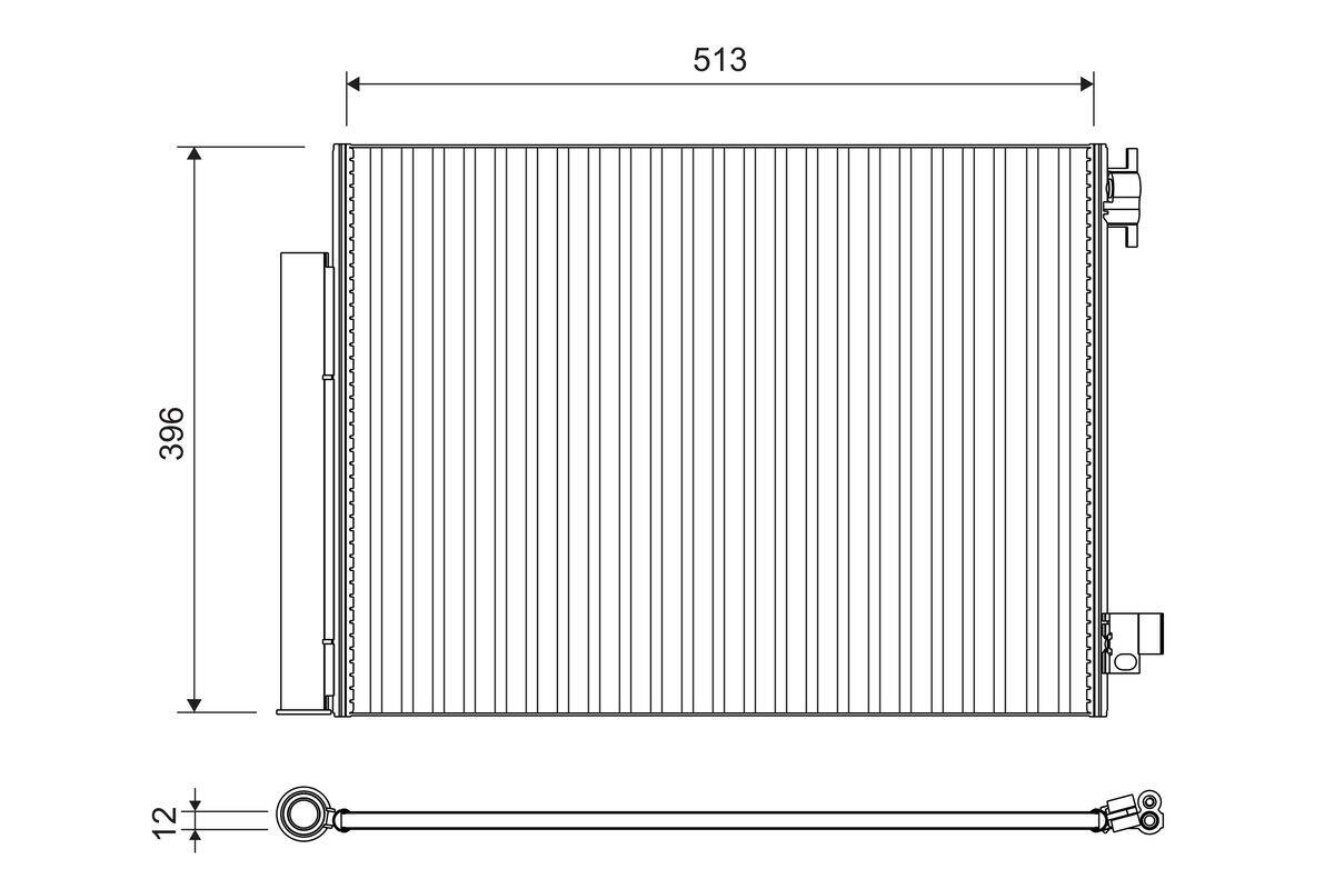 Condenser, air conditioning