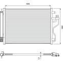 Condenser, air conditioning VALEO - 814396