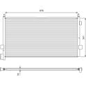 Condenser, air conditioning VALEO - 815094