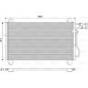 Condenser air conditioning VALEO - 816891
