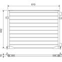 Condenser air conditioning VALEO - 817644