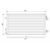 Condenser air conditioning VALEO - 817689