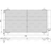 Condenser air conditioning VALEO - 817740