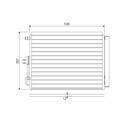 Condenser air conditioning VALEO - 822598