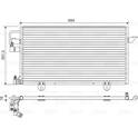 Condenser air conditioning VALEO - 822602