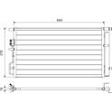 Condenser air conditioning VALEO - 822614