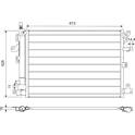 Condenseur climatisation VALEO - 814013