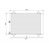 Condenseur climatisation VALEO - 814080
