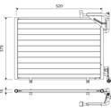 Condenseur climatisation VALEO - 814297