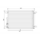 Condenseur climatisation VALEO - 814301