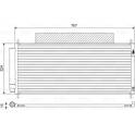 Condenseur climatisation VALEO - 814411