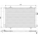 Condenseur climatisation VALEO - 814420
