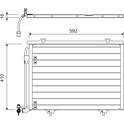 Condenseur climatisation VALEO - 817562