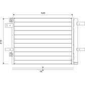 Condenseur climatisation VALEO - 822564