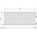 Condenseur climatisation VALEO - 822574