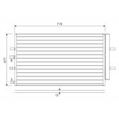 Condenseur climatisation VALEO - 822590
