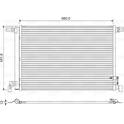 Condenseur climatisation VALEO - 822609