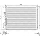 Condenseur climatisation VALEO - 822612