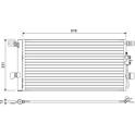 Condenseur climatisation VALEO - 822648