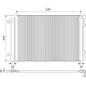 Condenseur climatisation VALEO - 822764