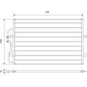 Condensor, airconditioning VALEO - 812710