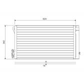Condensor, airconditioning VALEO - 814012