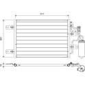Condensor, airconditioning VALEO - 814014