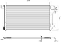 Condensor, airconditioning