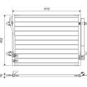 Condensor, airconditioning VALEO - 814039