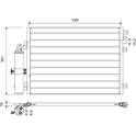 Condensor, airconditioning VALEO - 814051
