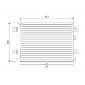 Condensor, airconditioning VALEO - 814077