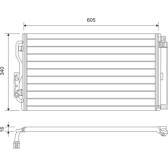 Condensor, airconditioning VALEO - 814191