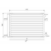 Condensor, airconditioning VALEO - 814201