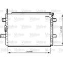 Condensor, airconditioning VALEO - 814244