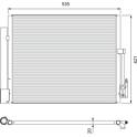 Condensor, airconditioning VALEO - 814382