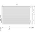 Condensor, airconditioning VALEO - 814386