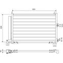 Condensor, airconditioning VALEO - 814403