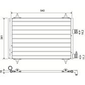 Condensor, airconditioning VALEO - 817526