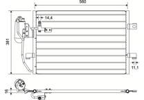 Condensor, airconditioning